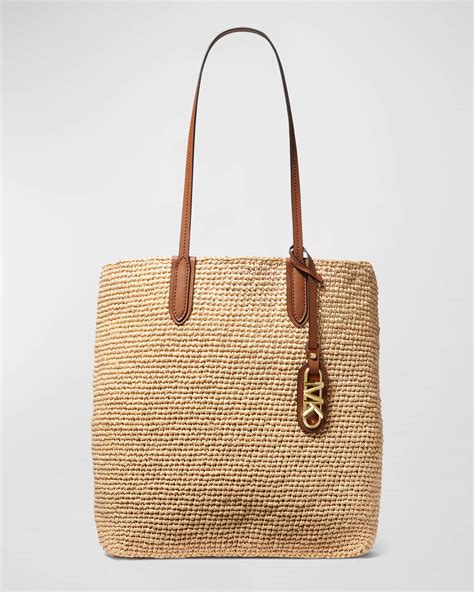 michael kors straw tote bag.